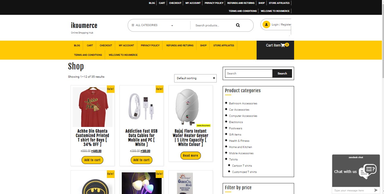 Ecommerce Website Designing in Rohini