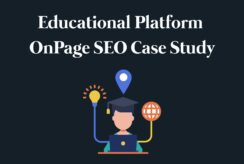 educational website SEO case study